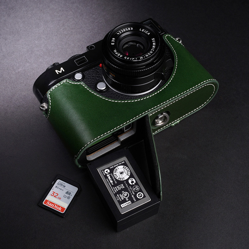 Leica徕卡大M皮套M MP M-E M240相机包 真皮保护套 半套 牛皮手柄