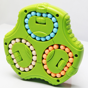 圣手磁力魔豆魔方魔盘平面滚珠减压解压训练小学生幼儿园益智玩具