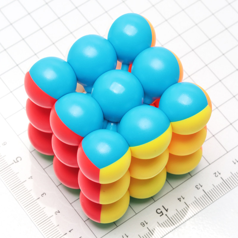 永骏圆珠三阶魔方3阶异形魔球彩色圆形益智趣味儿童玩具益智魔方,玩具/童车/益智/积木/模型,魔方,淘宝优惠券,粉丝福利购,淘宝优惠卷