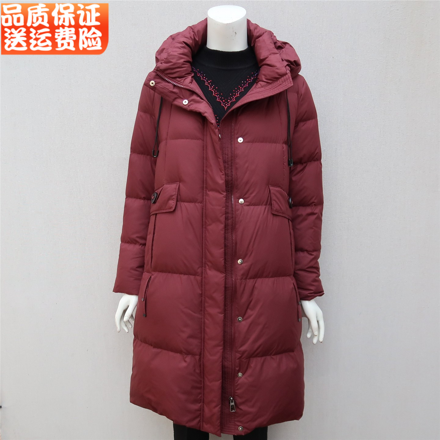 加厚羽绒服外套洋气中老年女装