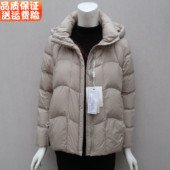冬季 中年羽绒服女短款 2025年新款 加厚小个子白鸭绒面包服宽松显瘦