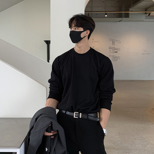 T恤衫 t百搭休闲长袖 简约韩版 宽松四季 男 碧舍2025年短袖 打底衫 新款