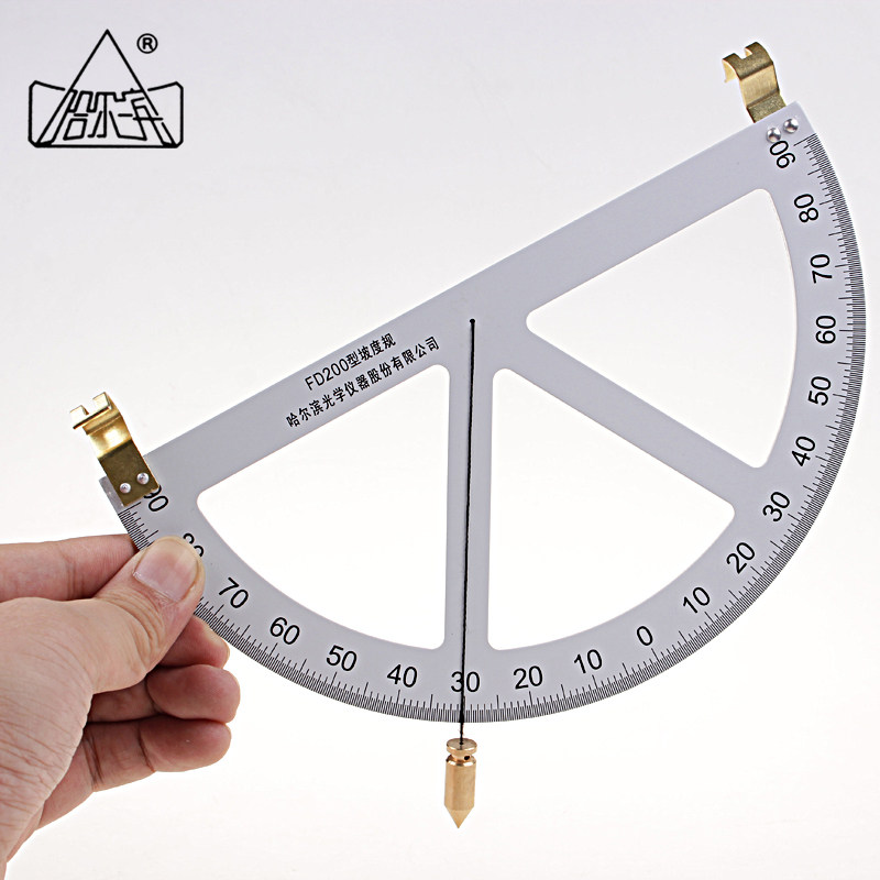 哈尔滨新品测试仪矿用坡度规悬挂坡度测量仪测角仪倾角仪fd200型