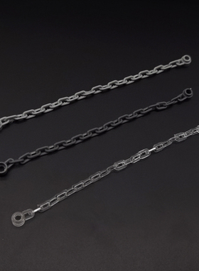 小颗粒积木MOC零件60169配件 92338链锁围栏铁链条锁链拼插装玩具