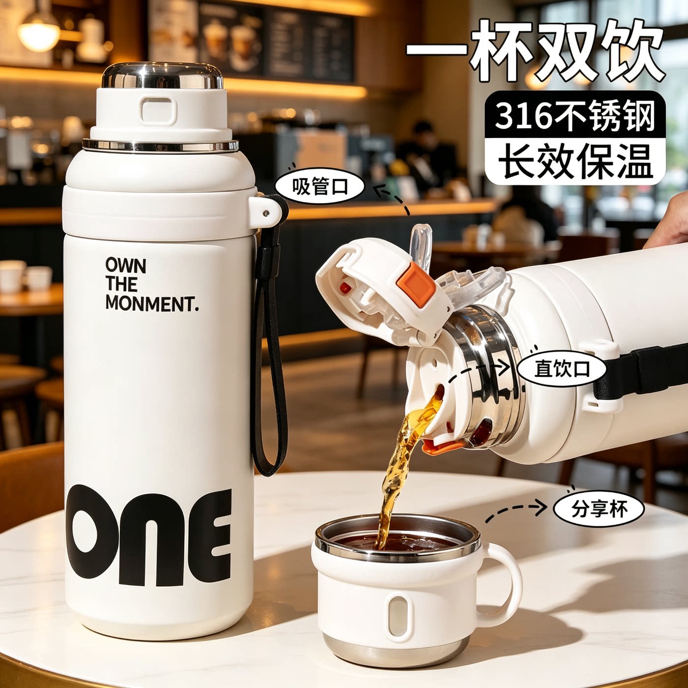 2026新款大容量户外水杯