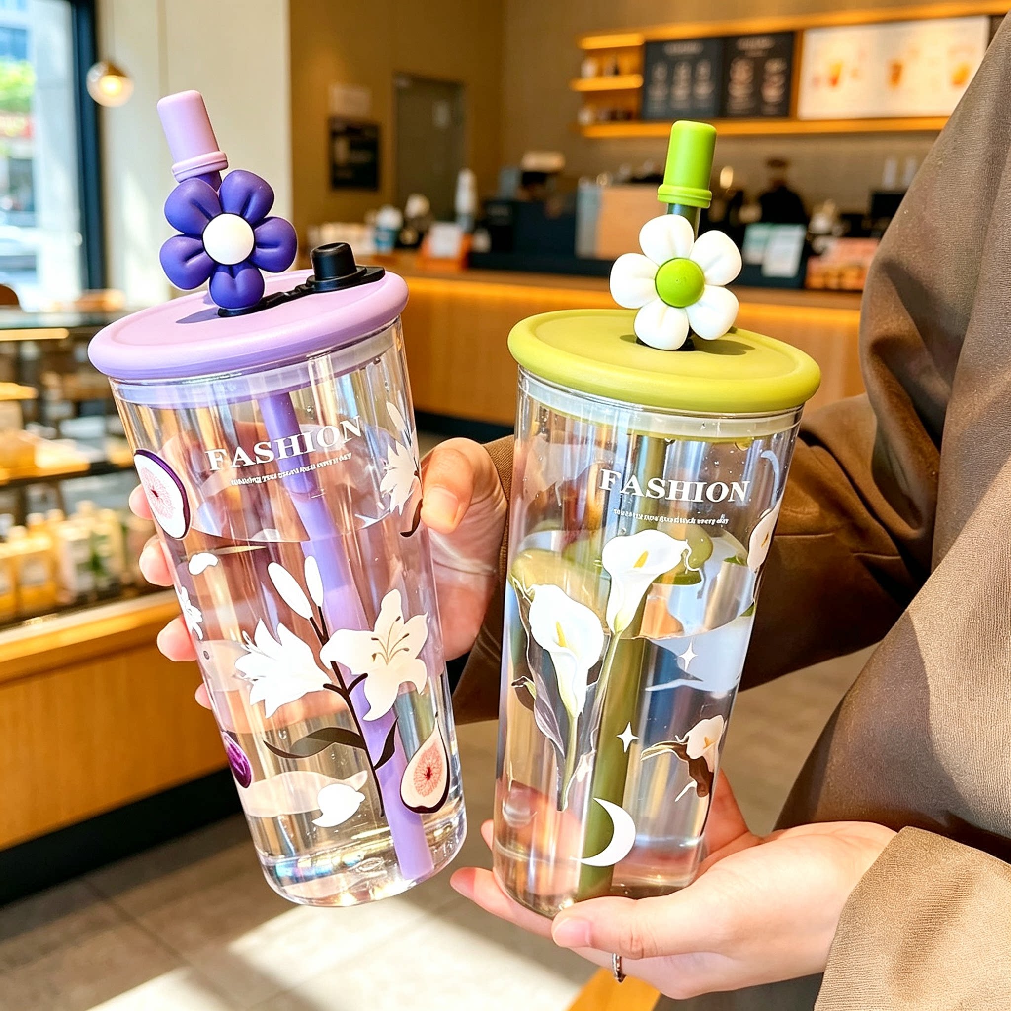 2026新款夏季水杯大容量吸管杯