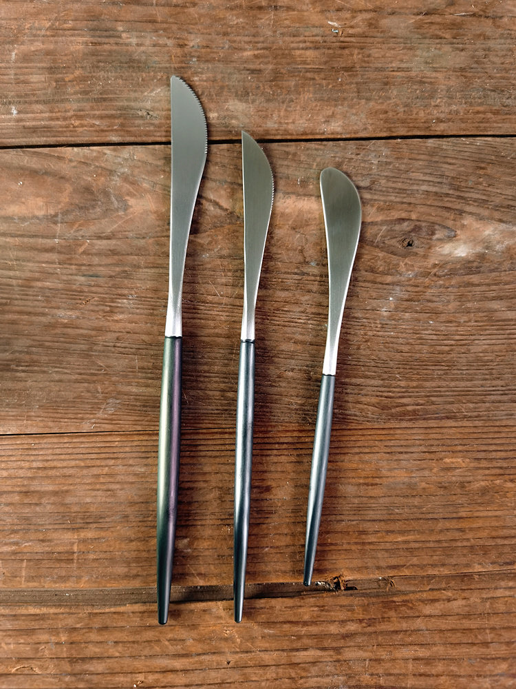 清仓款 高品质304不锈钢甜品刀主餐刀牛油刀颜值款经典造型刀具