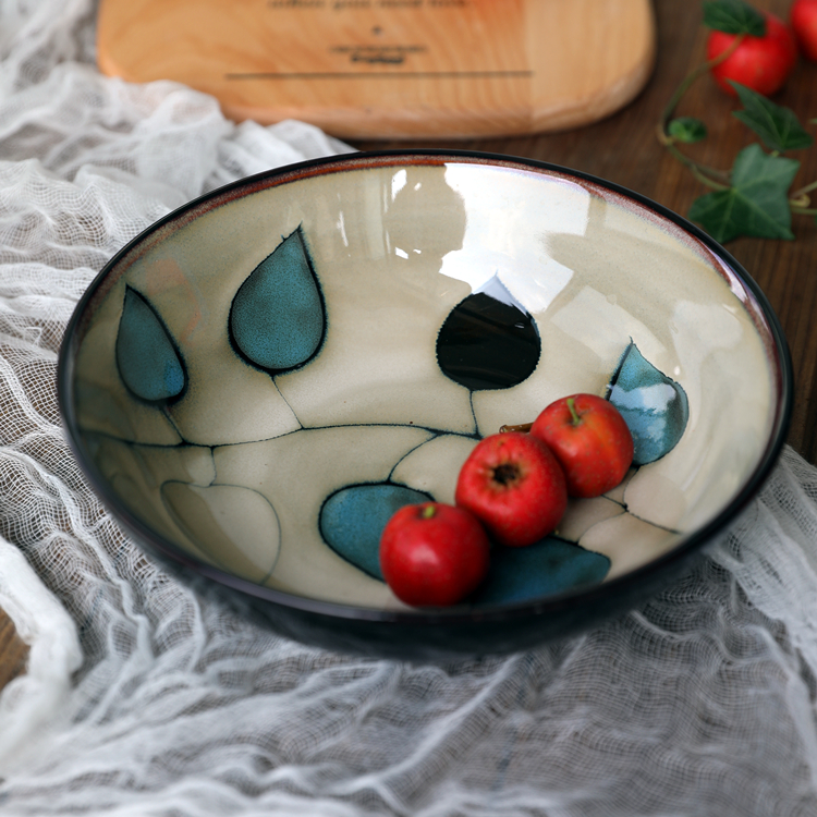 日式和风创意陶瓷餐具安全盖浇