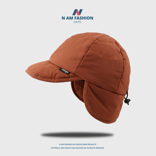 户外飞行员防寒骑车鸭舌帽子韩版 秋冬保暖滑雪护耳防风雷锋帽男女