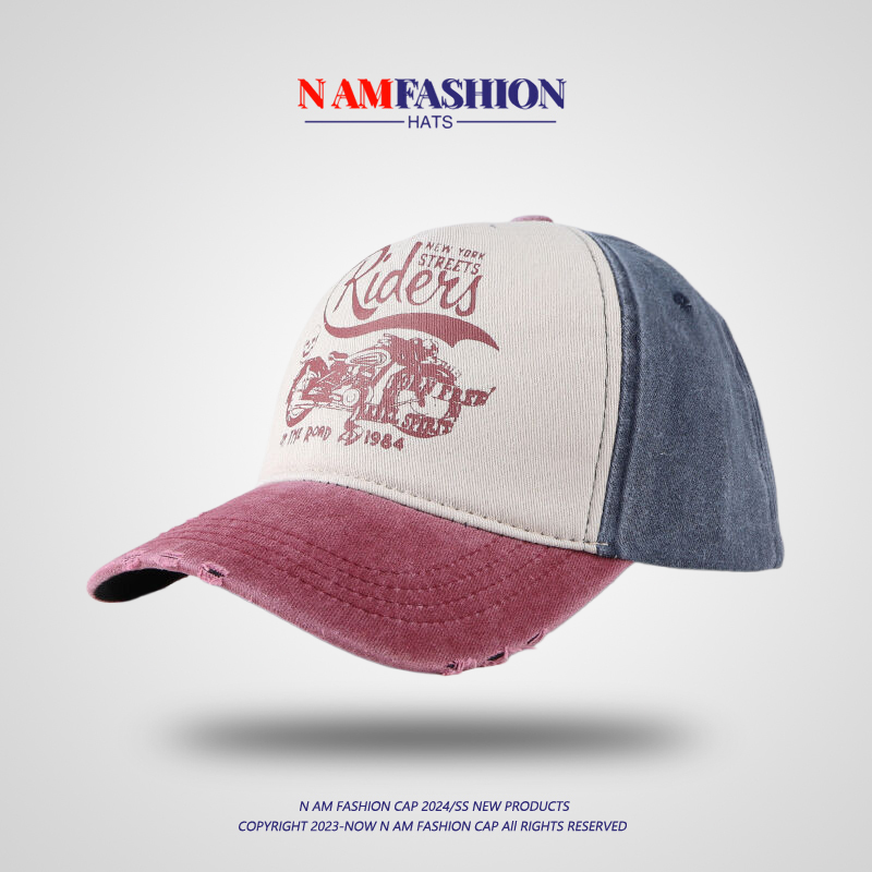 棒球帽棉卡车帽印刷帽摩托做旧水洗帽子户外遮阳帽嘻哈户外运动帽,服饰配件/皮带/帽子/围巾,帽子,淘宝优惠券,粉丝福利购,淘宝优惠卷