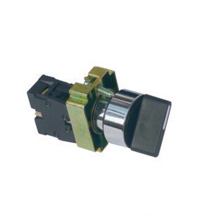 XB2金属型电源切换转换开关XB2-BD21二档1常开自锁旋钮开关22mm