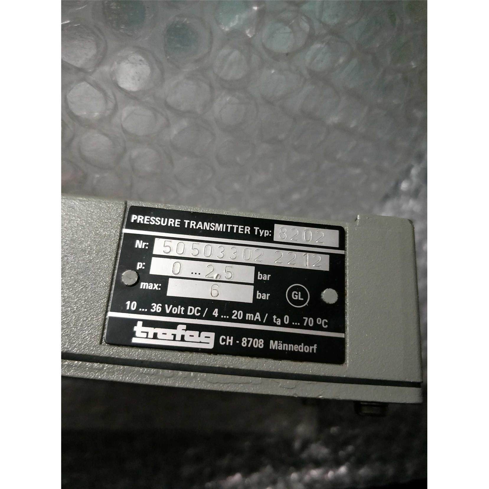 议价TRAFAG 8202 MR:505033022212 P:0-25bar max:6bar 0-70°