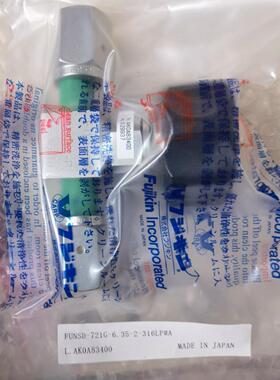 议价 1/4 FVCR手动高压隔膜阀FUNSD-721G-6.35-2-316LP#A