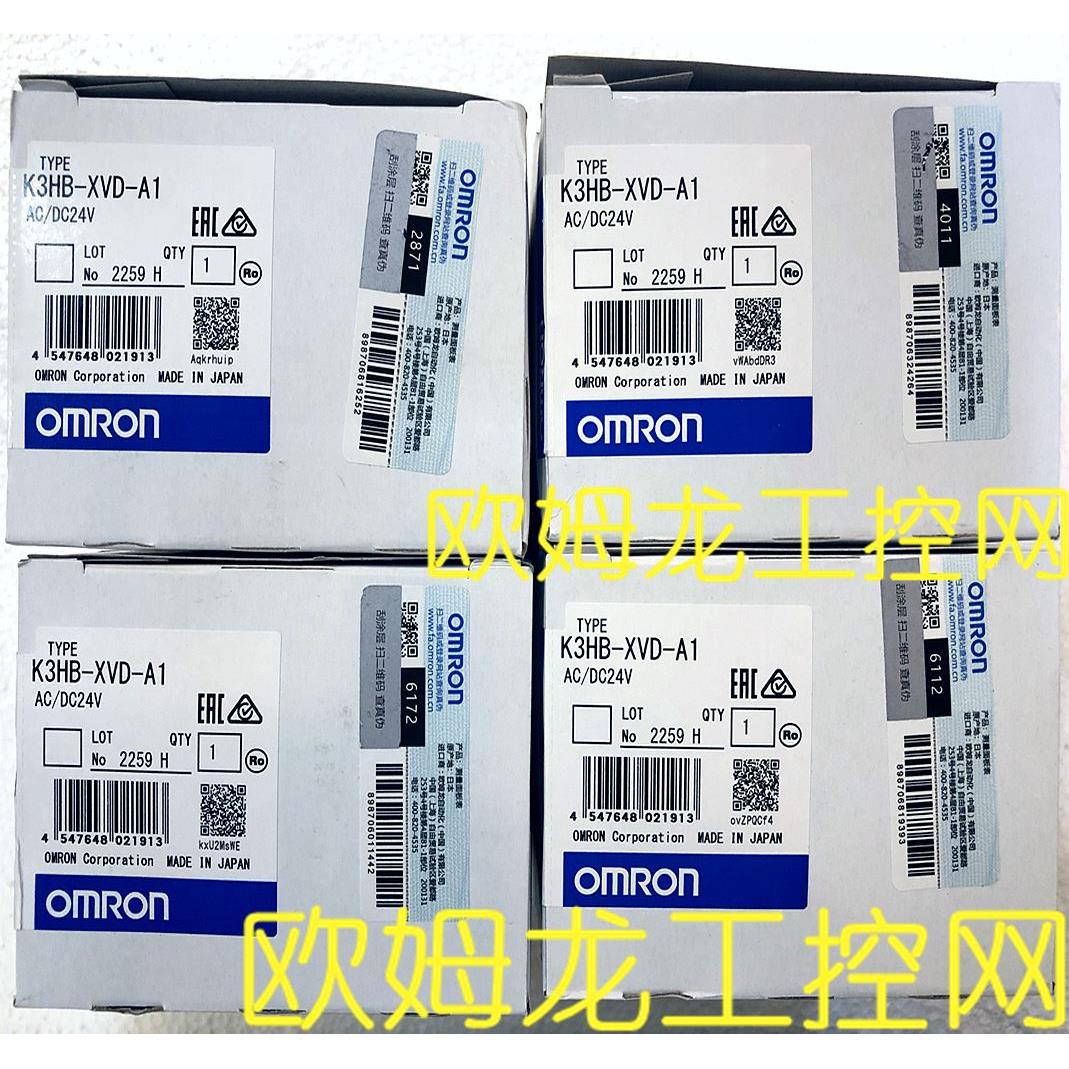 议价K3HB-XVD-A1 24VDC/AC数显电压表 OMRON封