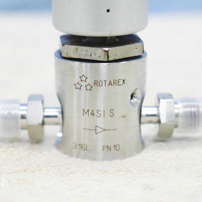 议价A025ROTAREX M4SI IS 316L PN10 1/4卡套接口气动隔膜阀机实