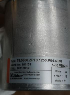 议价T8.5800.ZPTO.1250.P04.4078库伯勒编码器