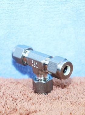 议价A025SWAGEL SS-400-3锈钢世伟洛克卡套管联合三通接头1/4 i