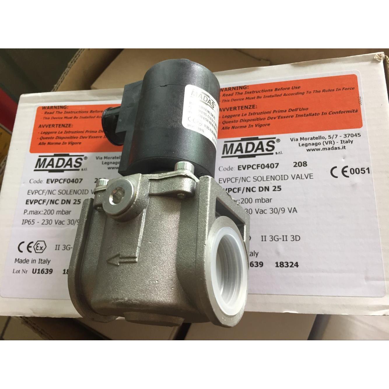 议价MADAS马达斯电磁阀EVP/NC DN20 ,EVPCF/NC DN25