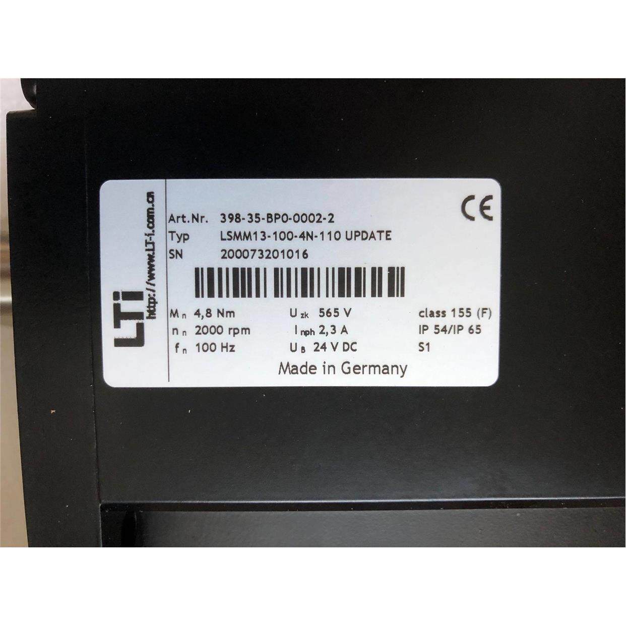 议价LTI路斯特电机LSMM13-100-4N-110LSMM13-100-4N-110 UPDATE