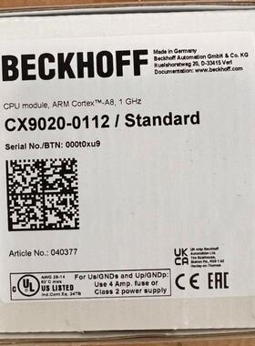 议价倍福CX8093 CX9001-0001 AX5201-0000 CX9020-0112 C6015-001