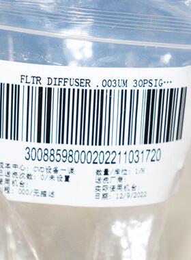 议价A025FILTER DIFFUSER .003UM 30PSIG S5341-000 CVD 设备