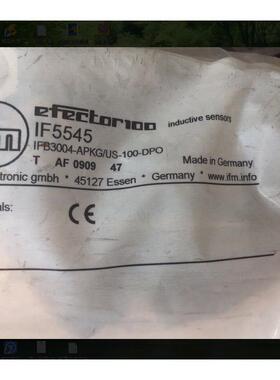 议价IF5545电式传器 IFB3004-APKG/US-100-DPO易福门