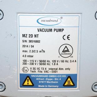 PUMP 隔膜真空泵机 议价A025VACUUBRAND VMZ2D VACUUM