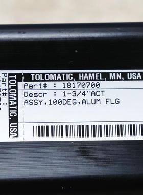 议价A025TOLOMATIC 18170700 100DEG ALUM FLG 旋转执行器机