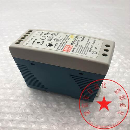 议价MW/明纬导轨电源MDR-60-24/MDR-20-24