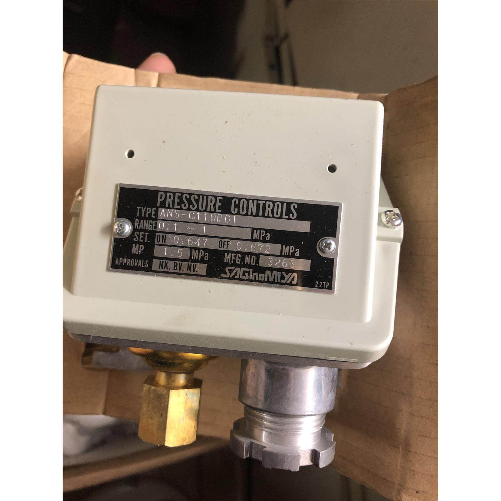 议价ANS-C110PG1 RSNGE：0.1-1mpa SET：0.647-0.672mpa Mp：1.5m