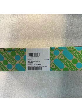 议价菲尼克斯数字模块 AXL E PB DIO16 M12 6P 订 2701499