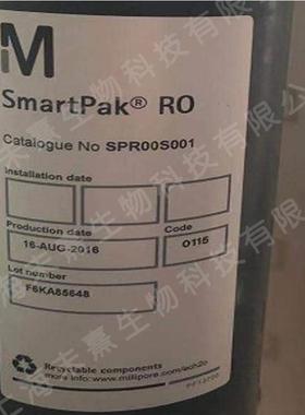 议价Merck默克密理博Millipore SmartPak RO纯水柱纯化柱SPR00S00