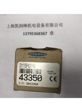 议价 BANNER邦纳光纤传器D11SP6FPQ