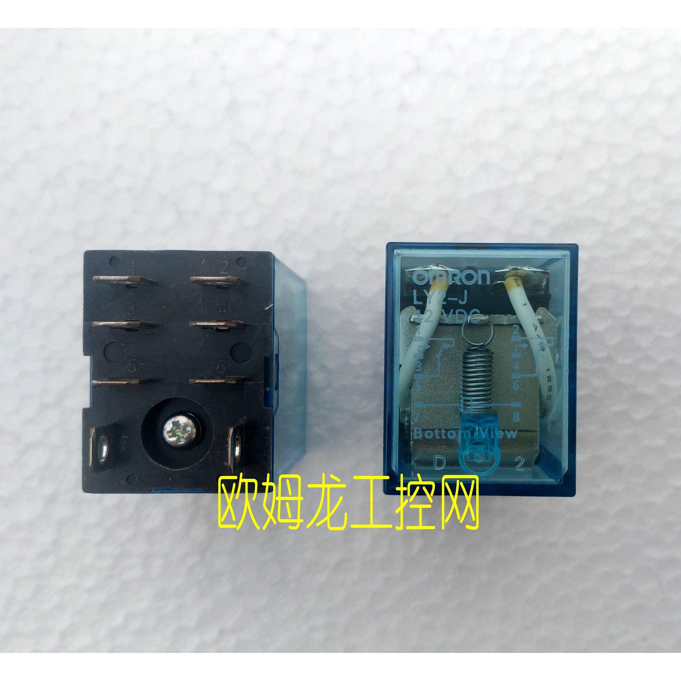 议价LY2-J DC12中间继电器LY系列 OMRON封