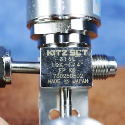 议价A025KITZ SCV北泽气动隔膜阀NC+NO 316L EP 10K-1/4VCR0.4~0.