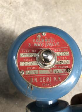 议价B-N SEIKI TYPE：MT102B 220V 0.35A 17kg