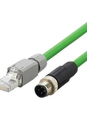 议价IFM易福门E12491 E12090 E12492 E12490 E12493 M12-RJ45跳线