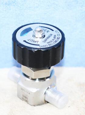 议价A025OHNO波纹管隔膜手阀 10K-1/4卡套接口SUSF 316L D-BA GC0