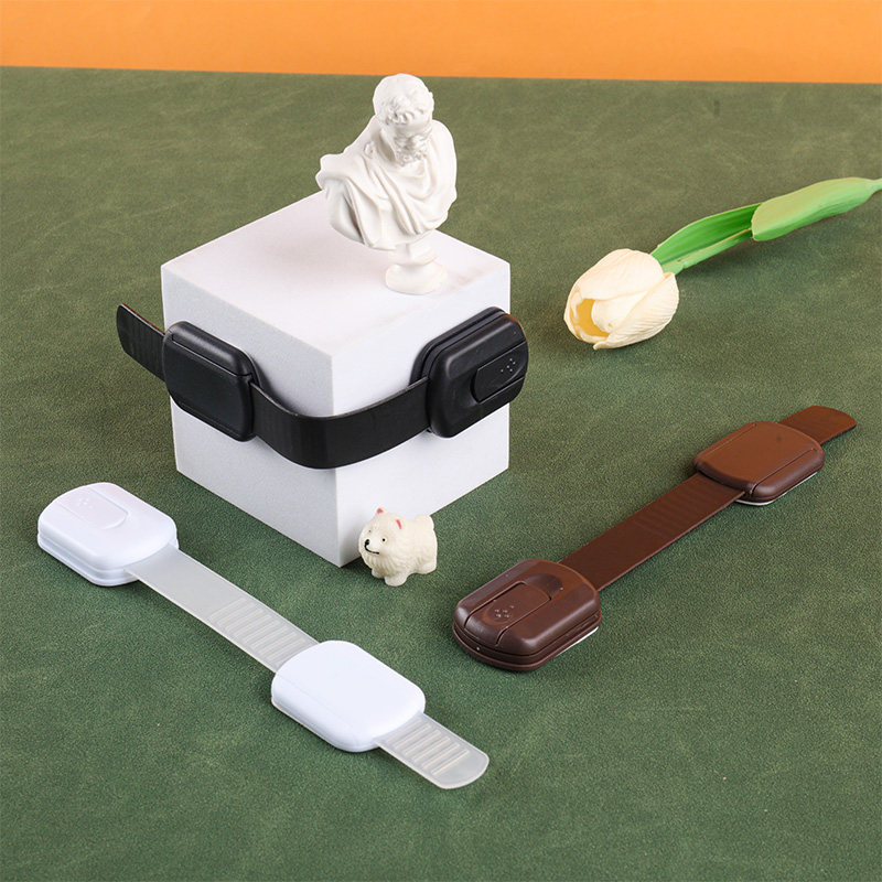 儿童锁扣抽屉锁安全婴儿防开防夹手幼儿推拉门冰箱防护柜子柜门锁