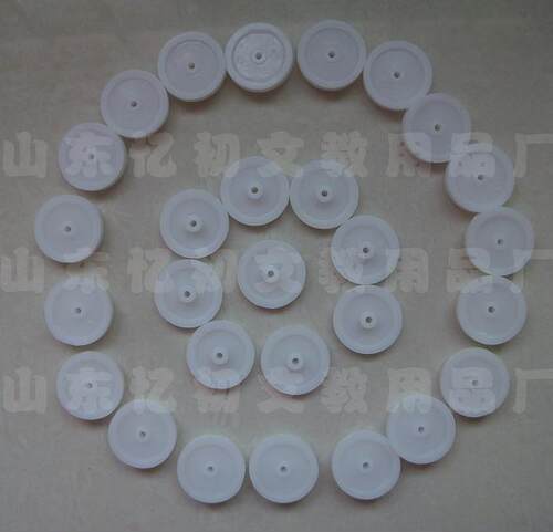 塑料工业精密小皮带轮单槽皮带传动塑料轮机器配件孔1.9直径20mm
