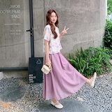 新品浪漫紫色印花新中式套装2C010-2539-P155-K228，女装套装/套裙，2C010