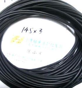 145*3 145X3 耐油黑色丁青橡胶O型密封圈外径145内径139线径3毫米