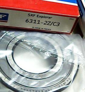 6311ZZC3 80311 55*120*29 SKF进口轴承内径55外径120高度29毫米