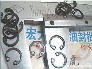 卡标准8毫米孔径卡内卡挡圈卡簧
