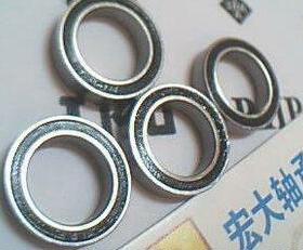 6701RS 6701VV 6701DDU 6701 12*18*4 双黑色塑胶密封盖模型轴承