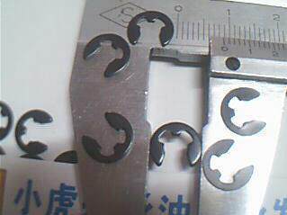 内径4外径9E型开口梅花轴卡环