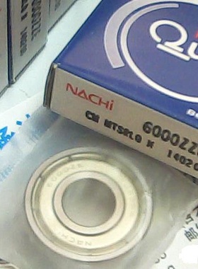 6000ZZE 6000ZE 6000 10*26*8 NACHI日本进口轴承内10外26高8毫米