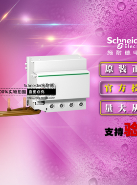 施耐德A9N18571添加剩余电流装置Vigi C120 4P 125A 500mA 瞬动型