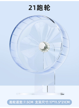 刺星球仓鼠金丝熊刺猬跑轮透明跑21cm25cm