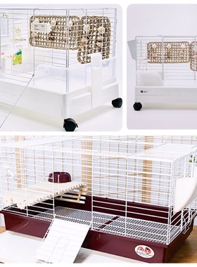 70cm90cm/85cm仅258元/马基奥罗日本马卡品高白色兔笼豚鼠笼MR999